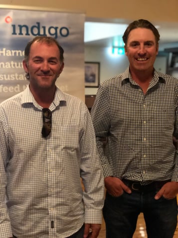 Robert Carter and Richard Gray of AFF, Moree