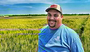 Farmer in the field
